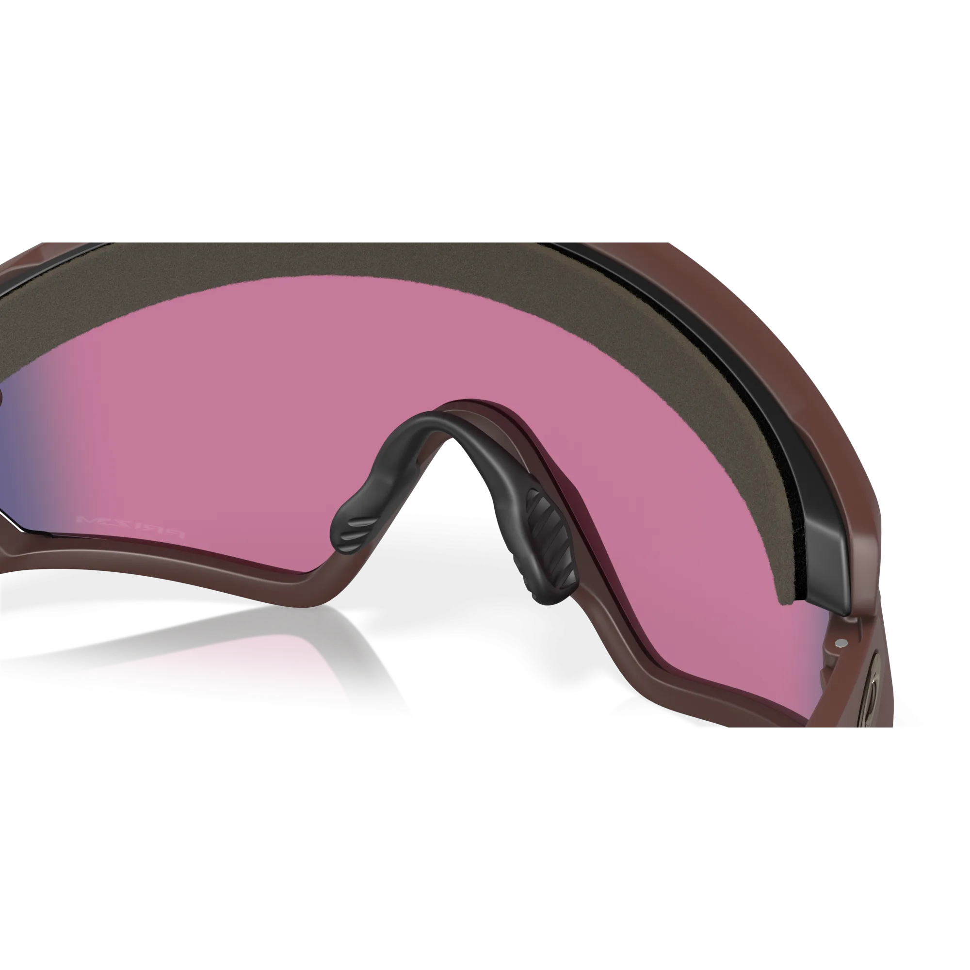 Oakley Wind Jacket Prizm Road Lenses, Matte Grenache Frame