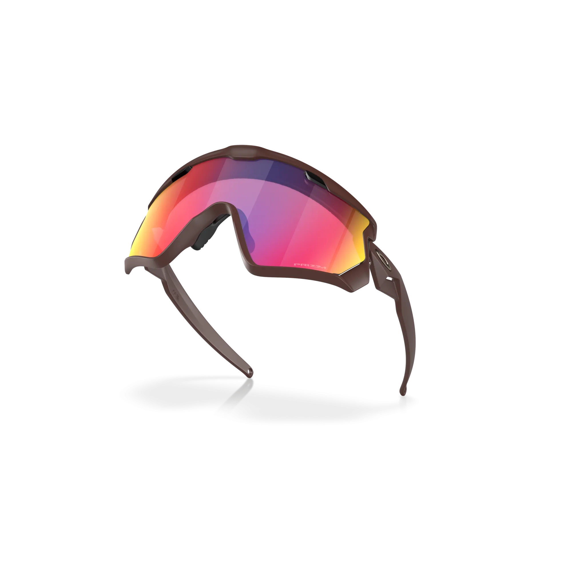 Oakley Wind Jacket Prizm Road Lenses, Matte Grenache Frame