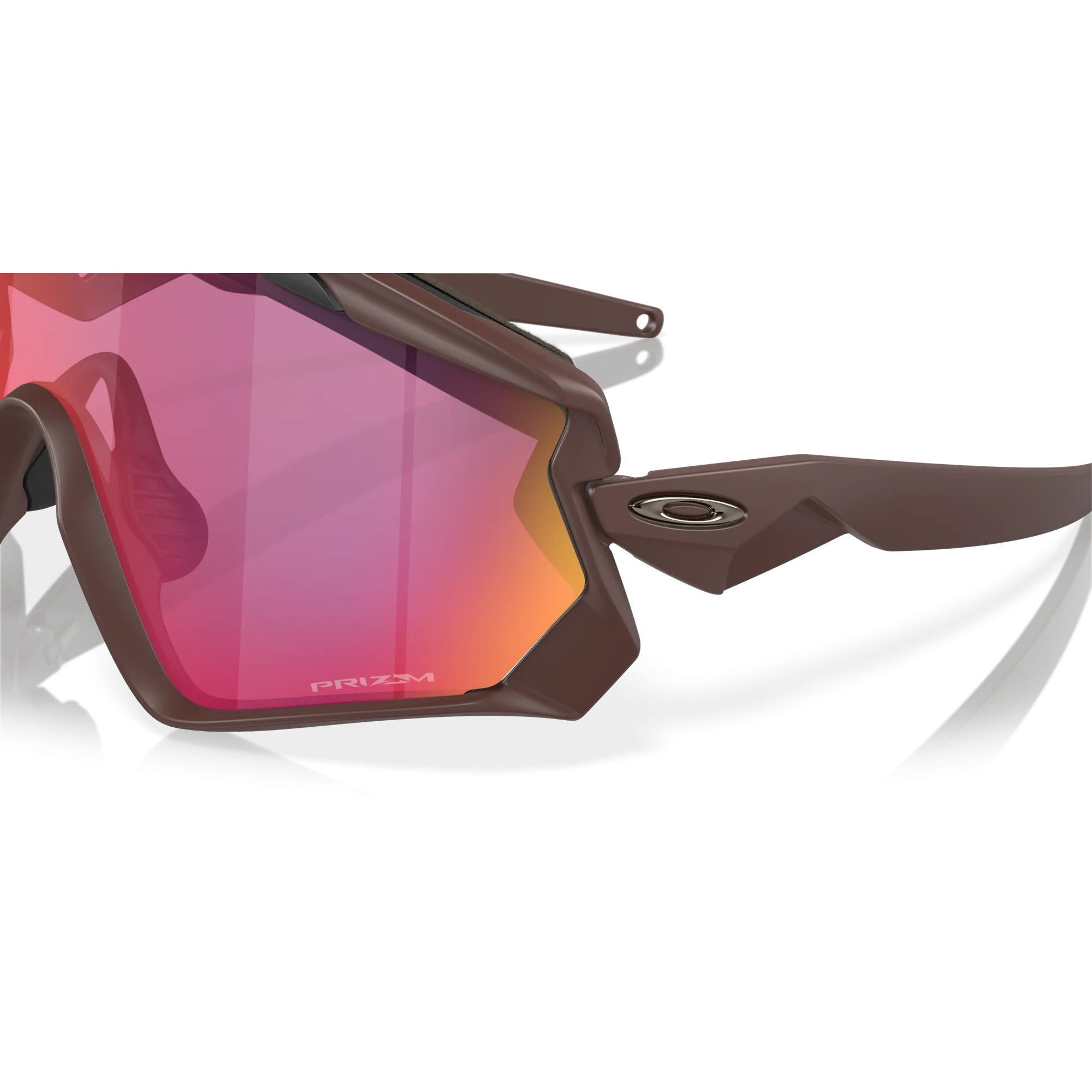 Oakley Wind Jacket Prizm Road Lenses, Matte Grenache Frame