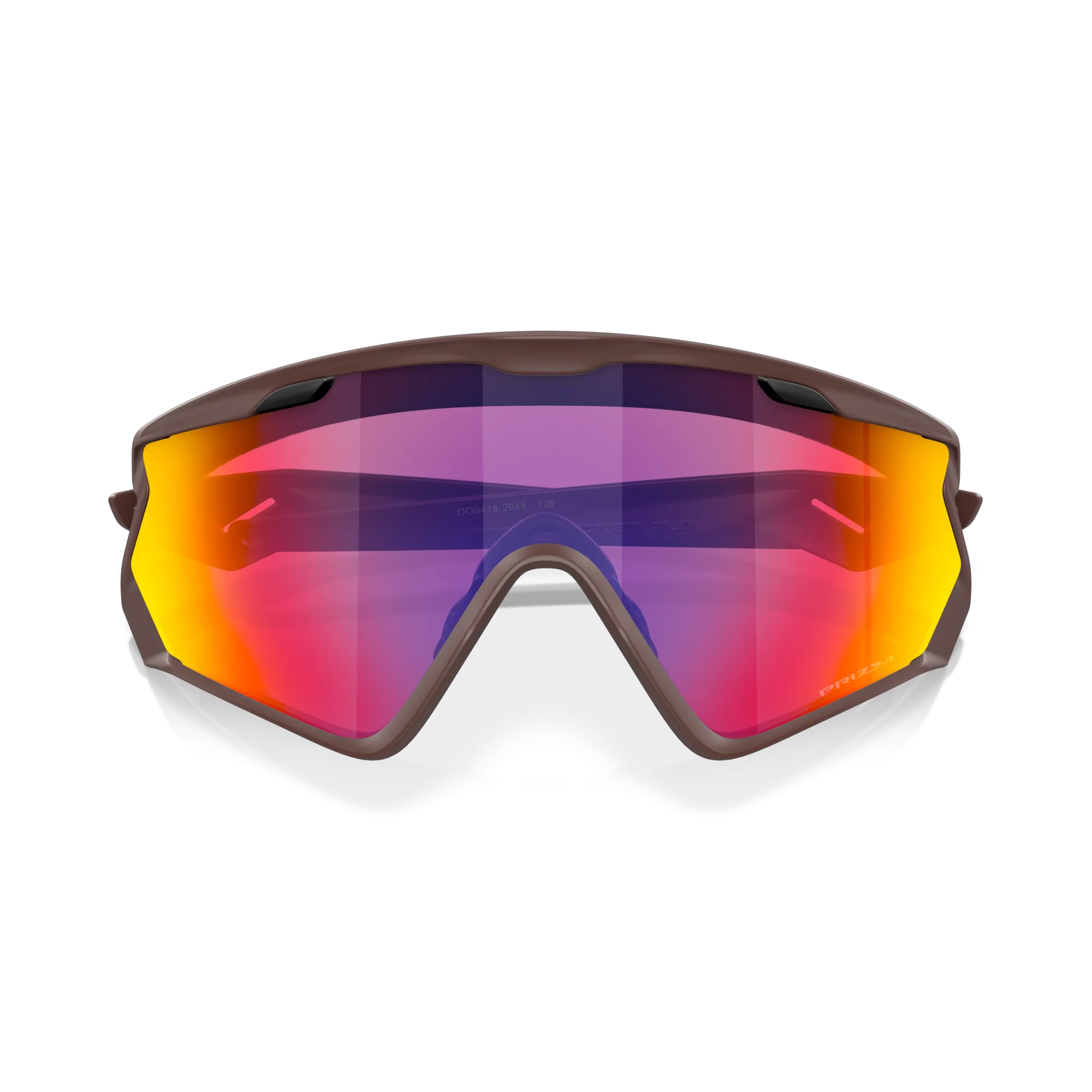 Oakley Wind Jacket Prizm Road Lenses, Matte Grenache Frame