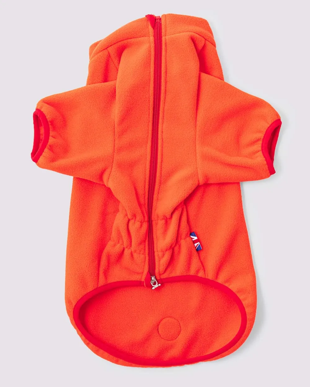 Outdoor Fleece Dog Jacket - Orange