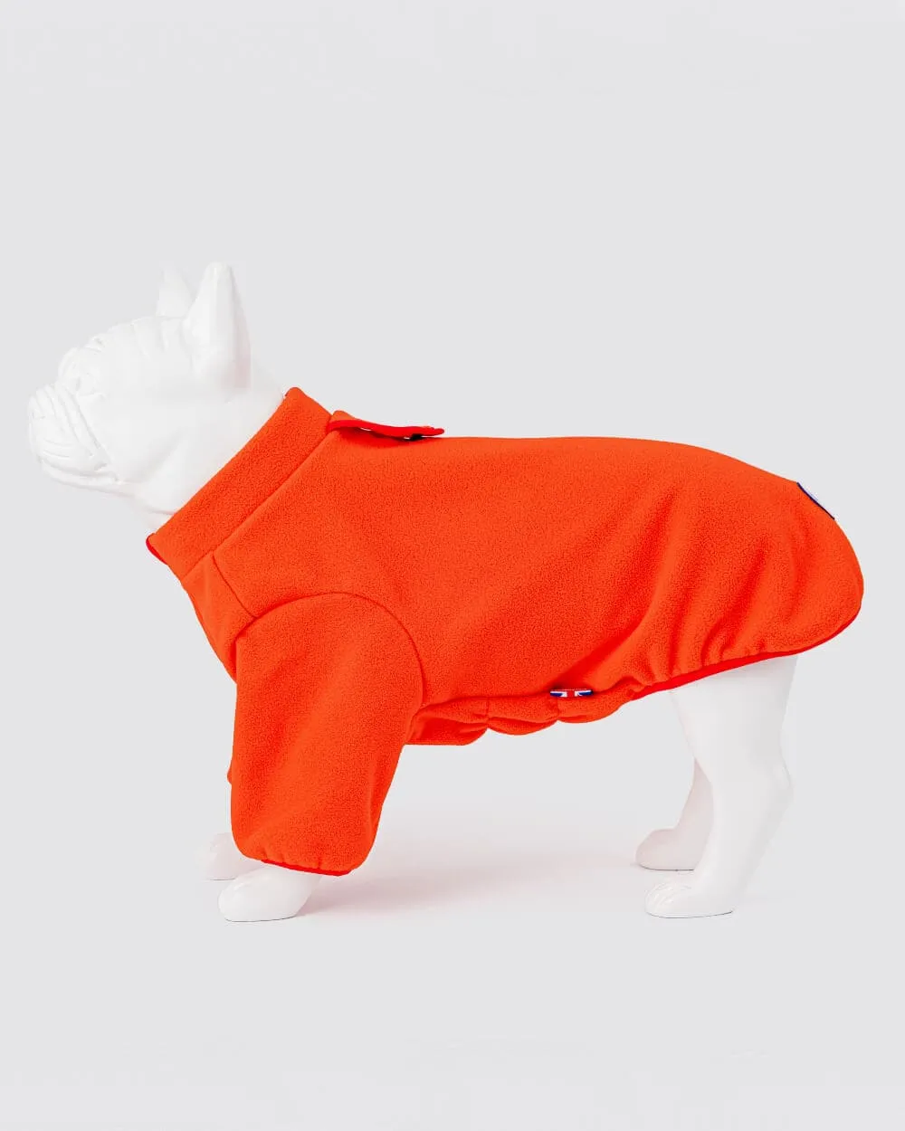 Outdoor Fleece Dog Jacket - Orange