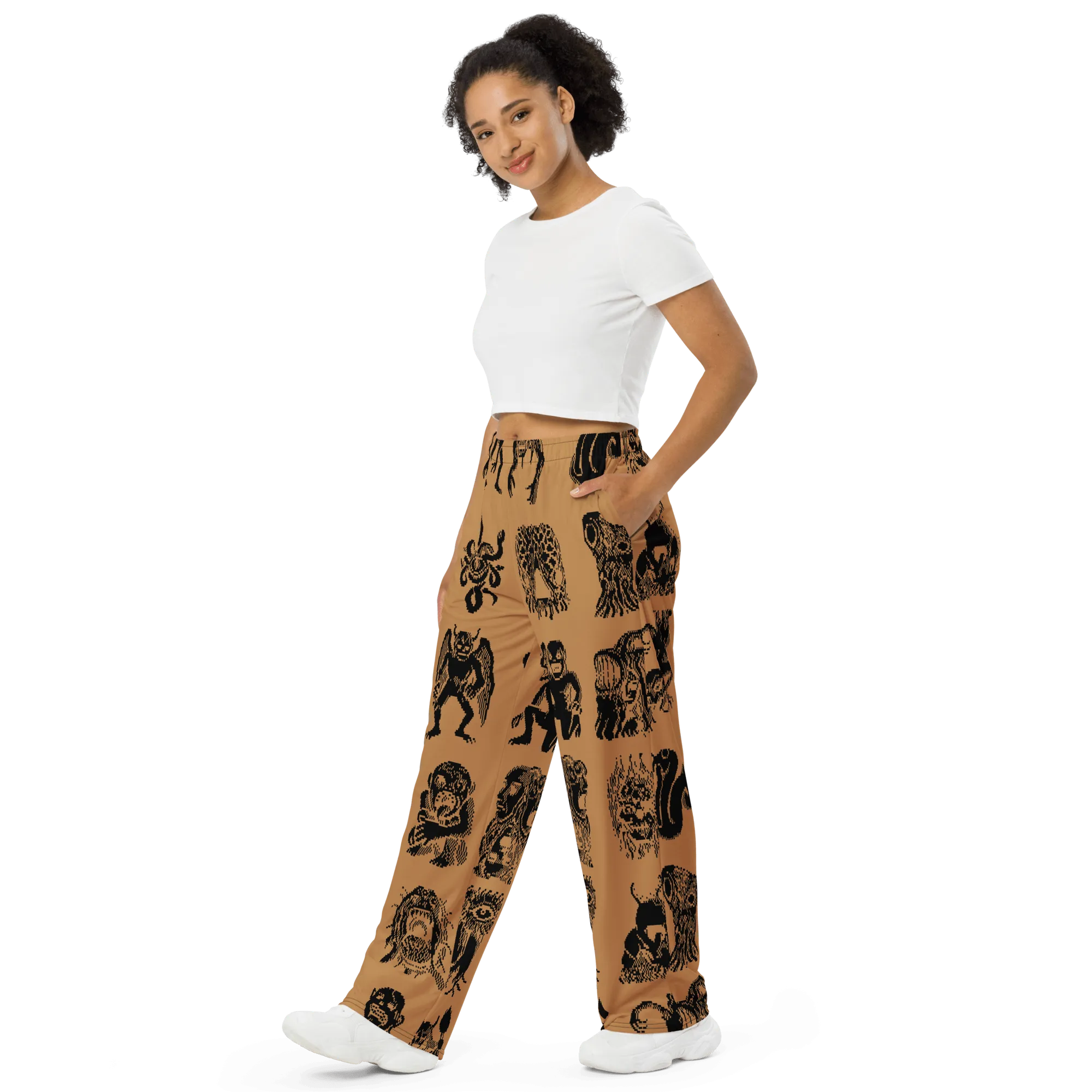 Parade Brown® Unisex Wide-Leg Pants