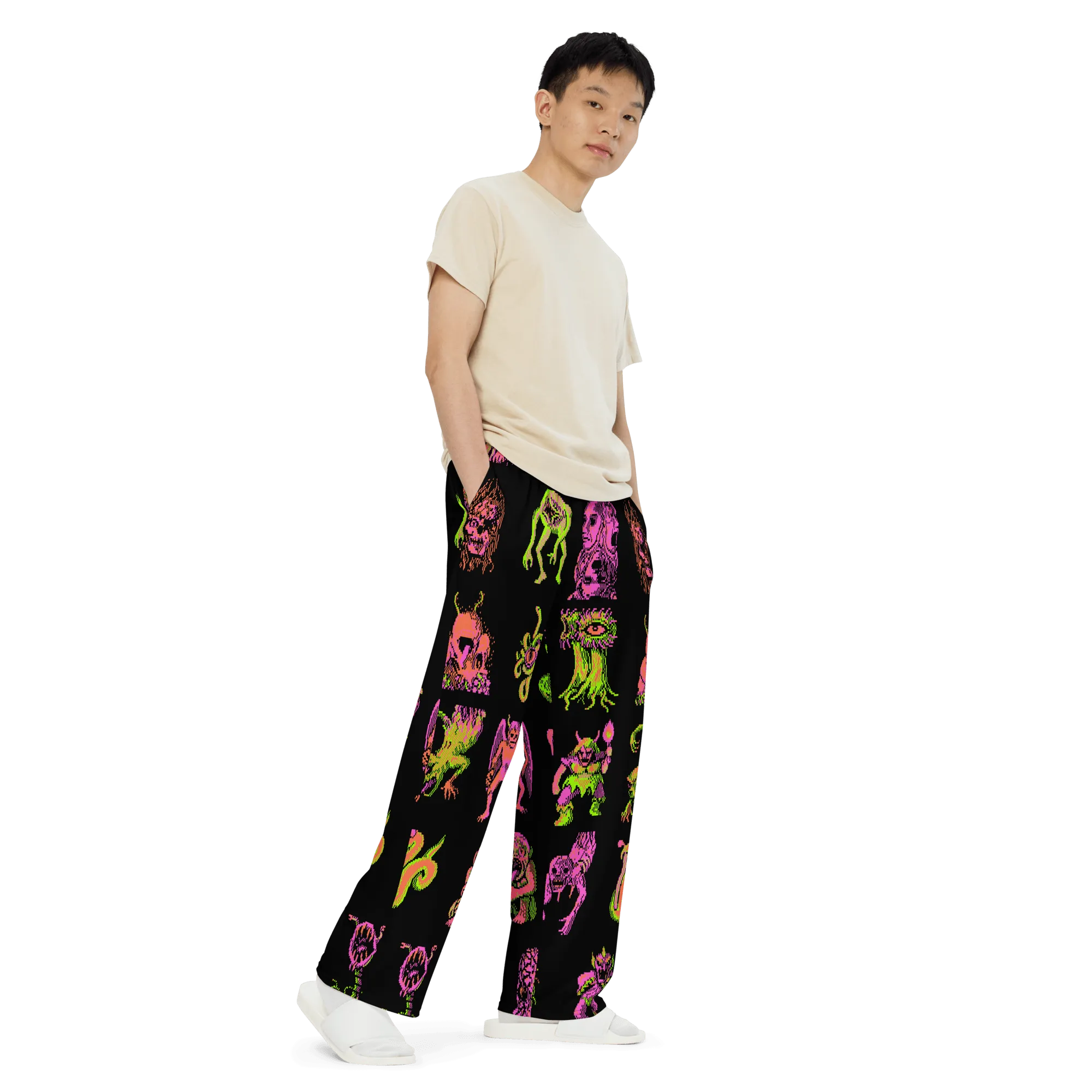 Parade Tricolore® Unisex Wide-Leg Pants