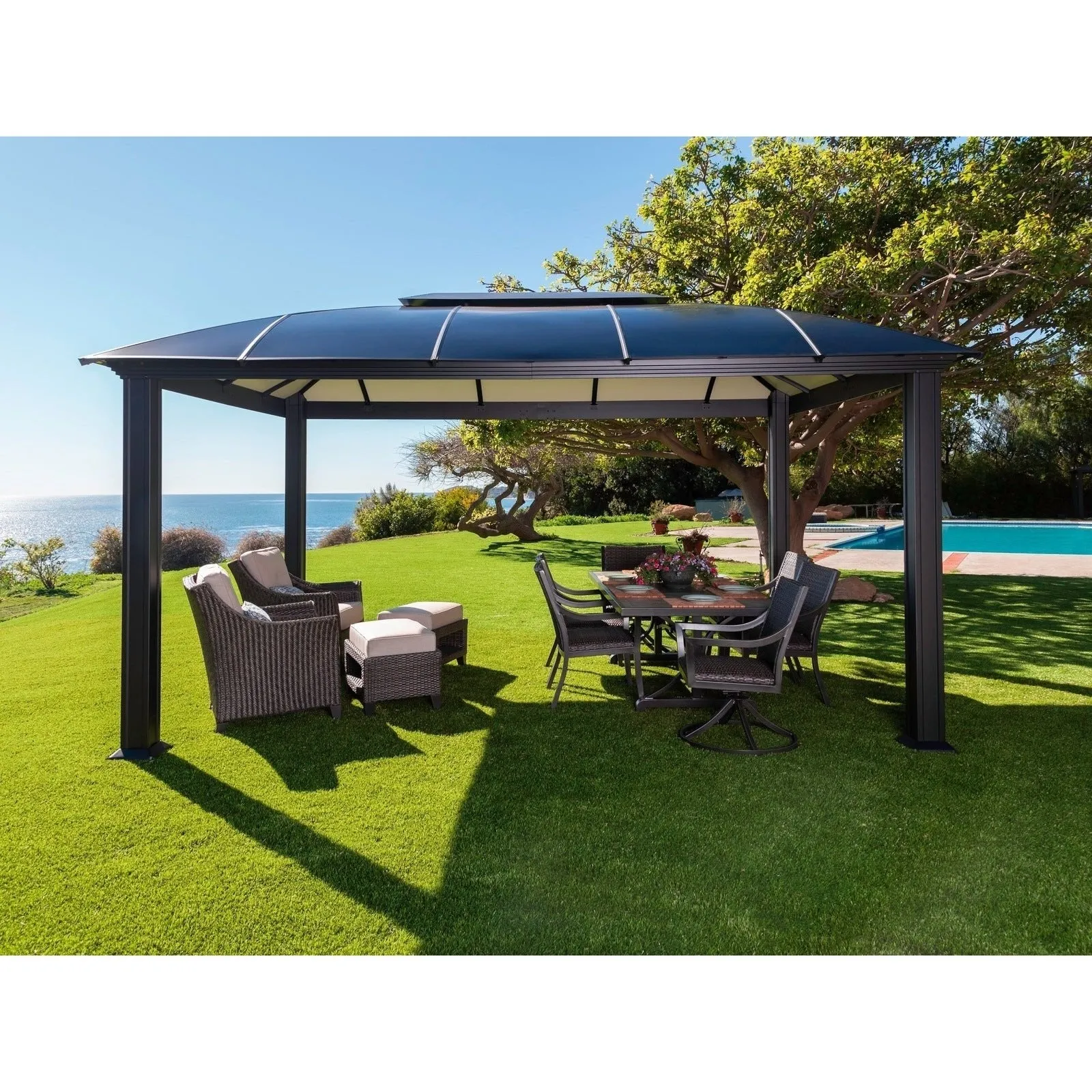 Paragon Outdoor Cambridge Hard Top Gazebo