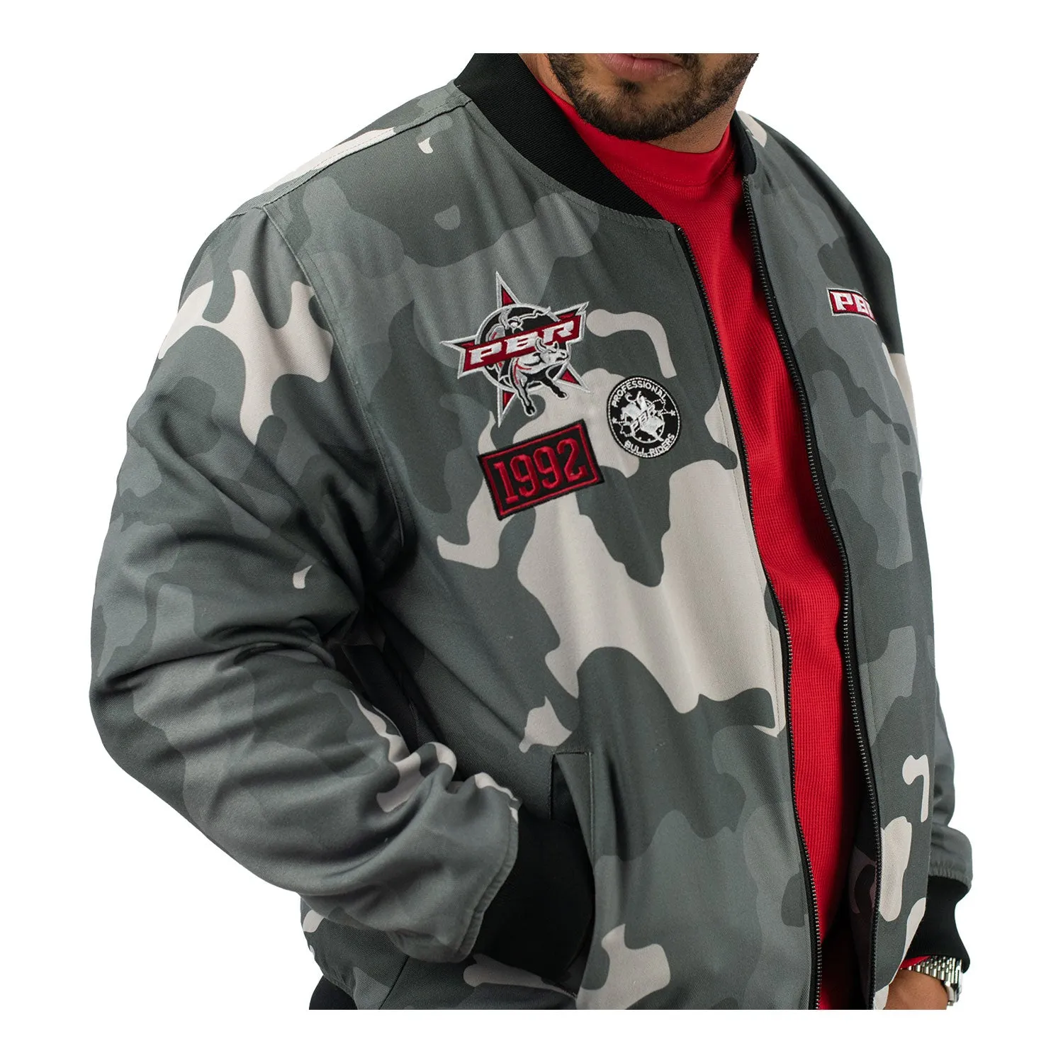 PBR Camo Bomber Jacket