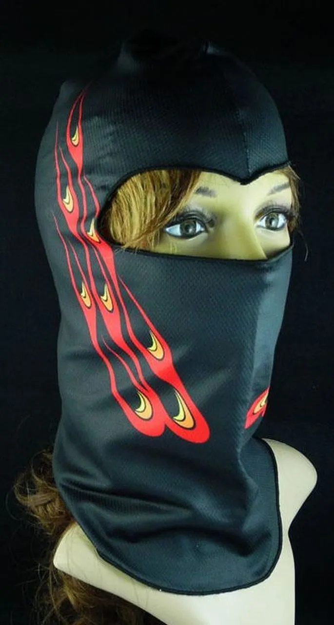 Peacock Flame Balaclava