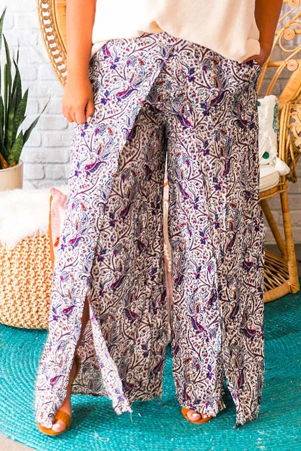 Pinot In Paris Floral Pants