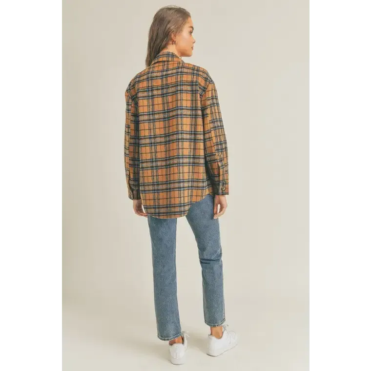 Plaid Flannel Shacket