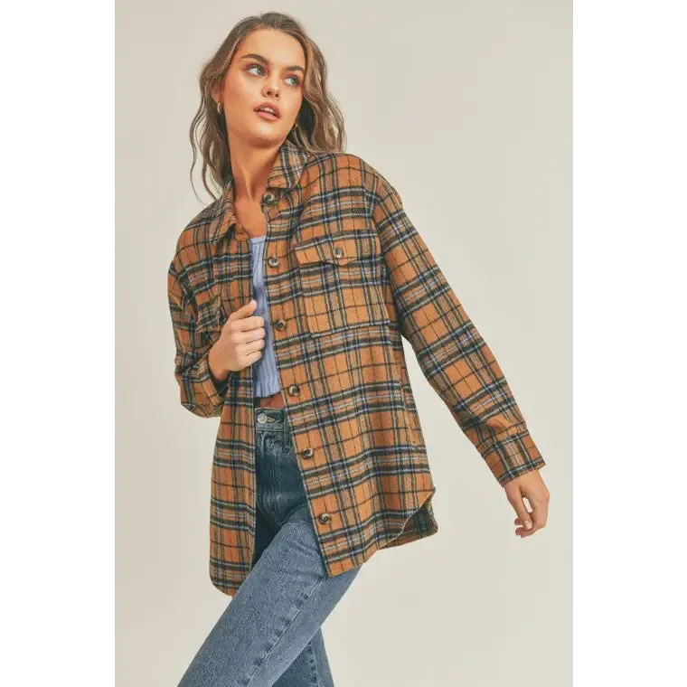 Plaid Flannel Shacket