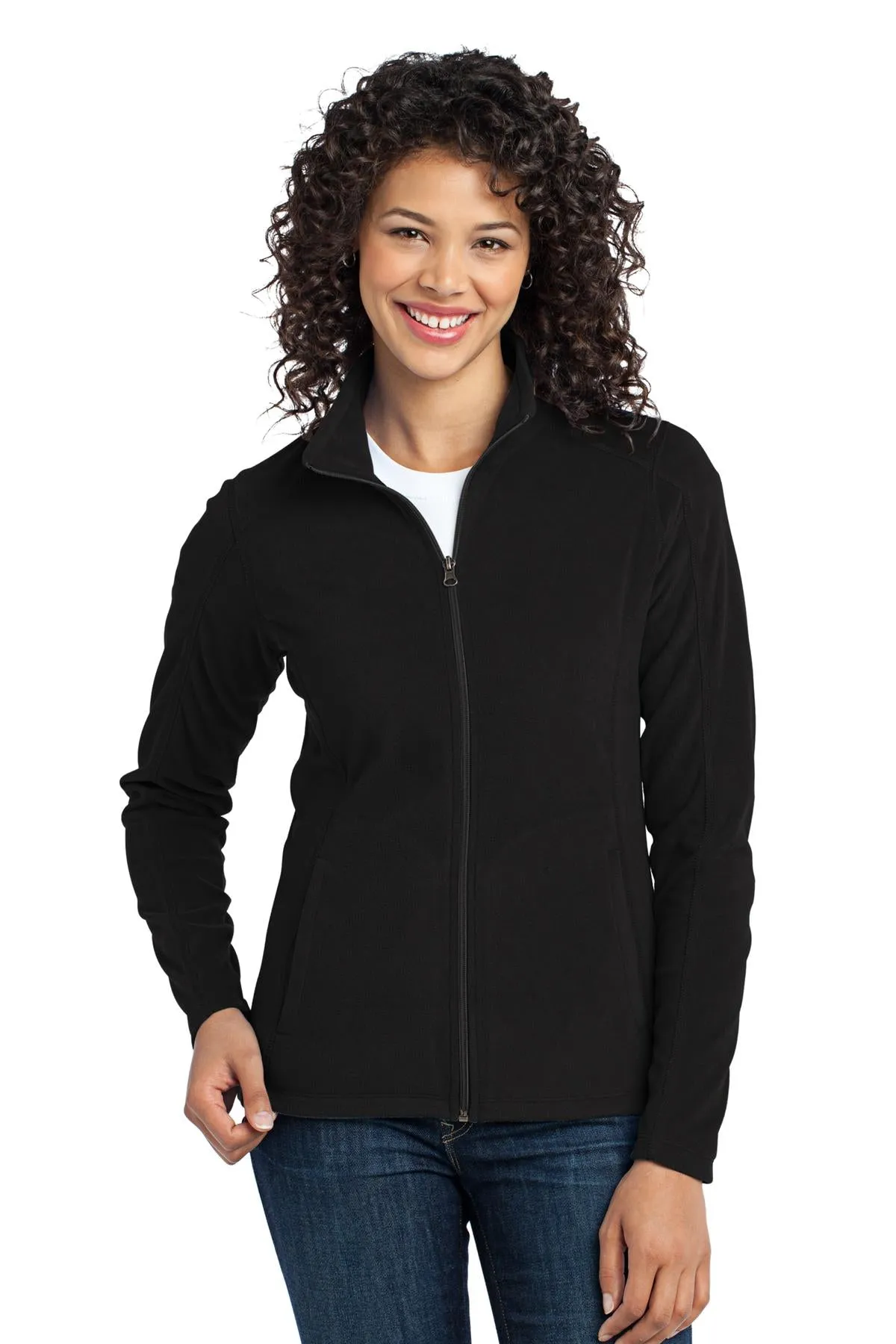 Port Authority® Ladies Microfleece Jacket. L223