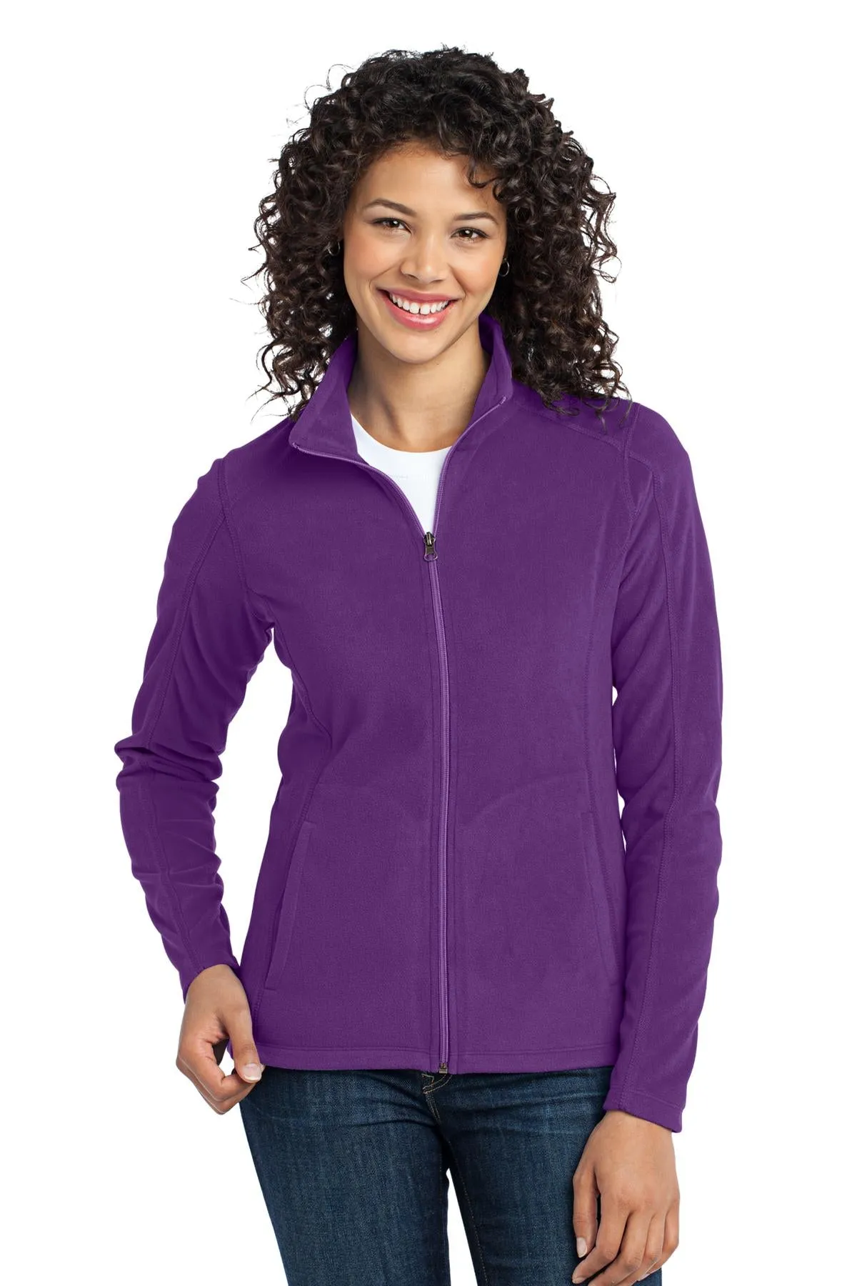 Port Authority® Ladies Microfleece Jacket. L223