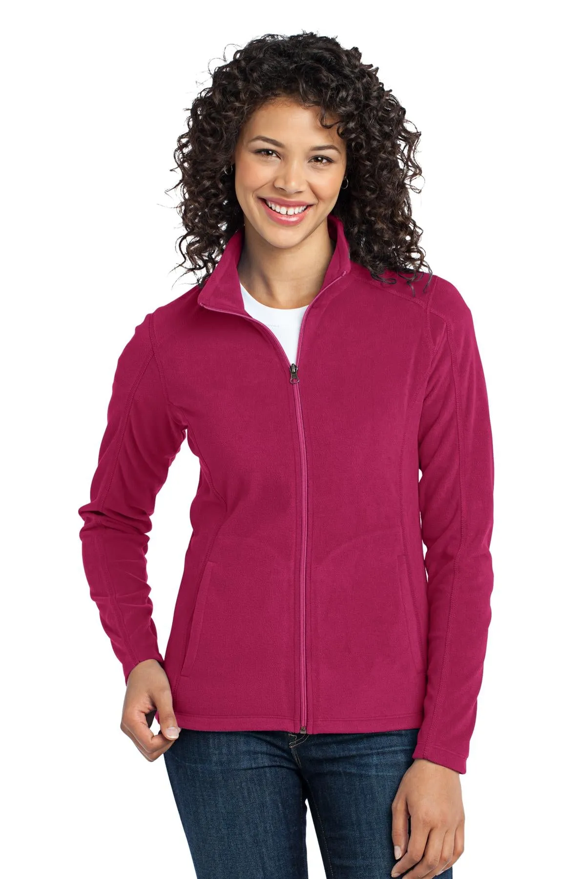 Port Authority® Ladies Microfleece Jacket. L223