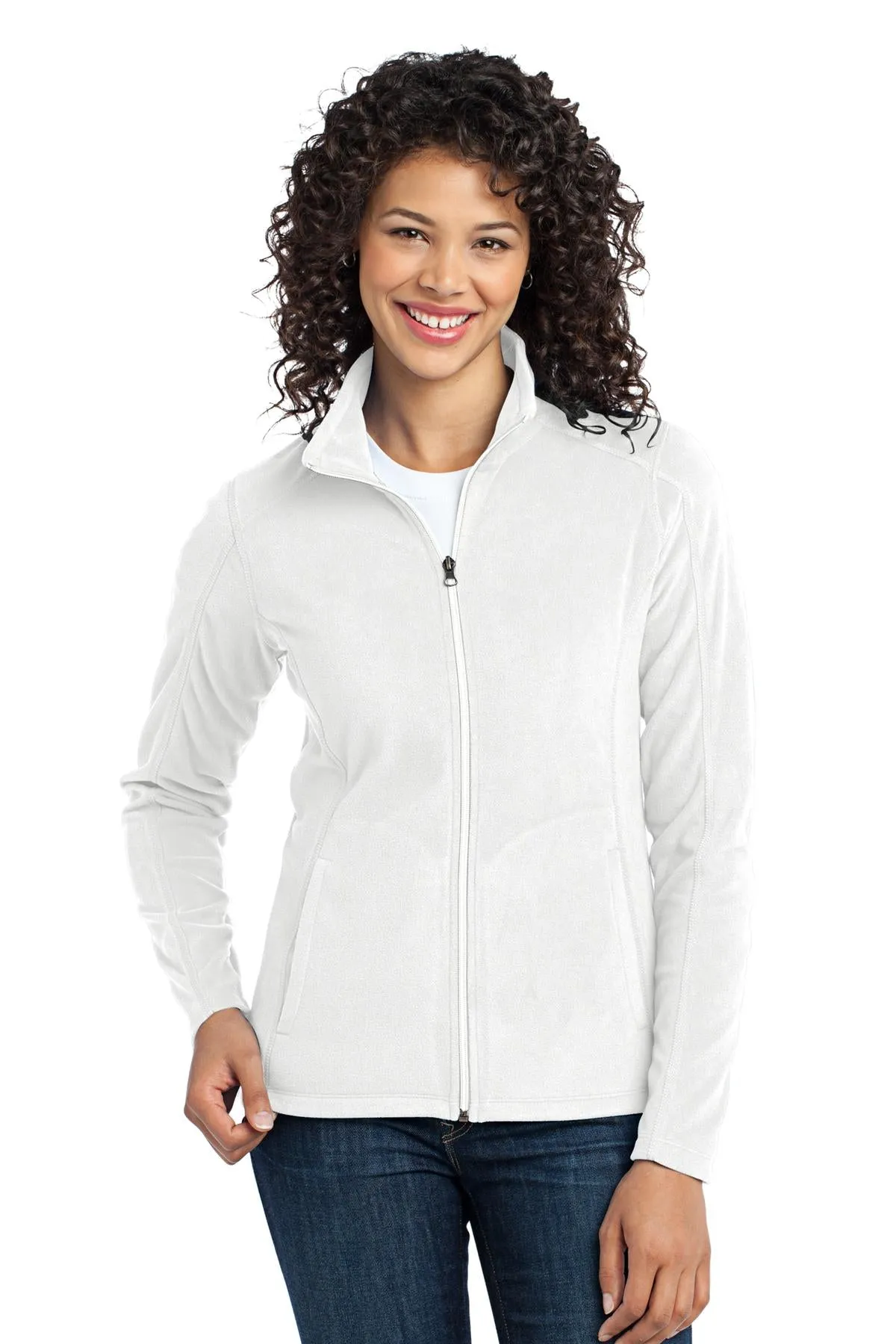 Port Authority® Ladies Microfleece Jacket. L223