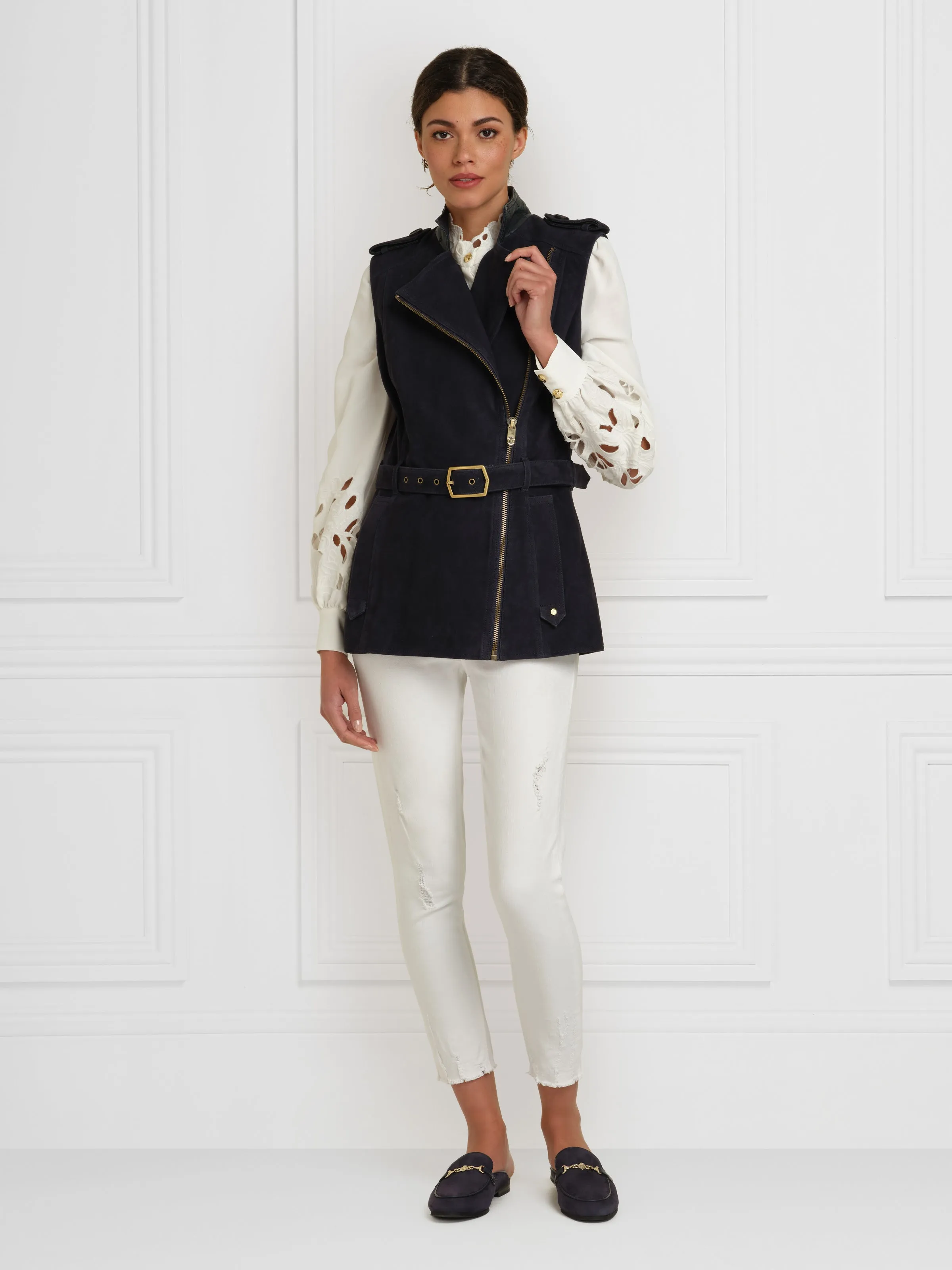 Primrose Gilet - Navy