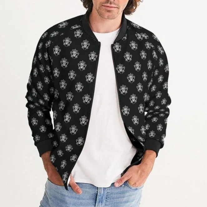 Punk Majesty Logo Pattern Men's Bomber Jacket