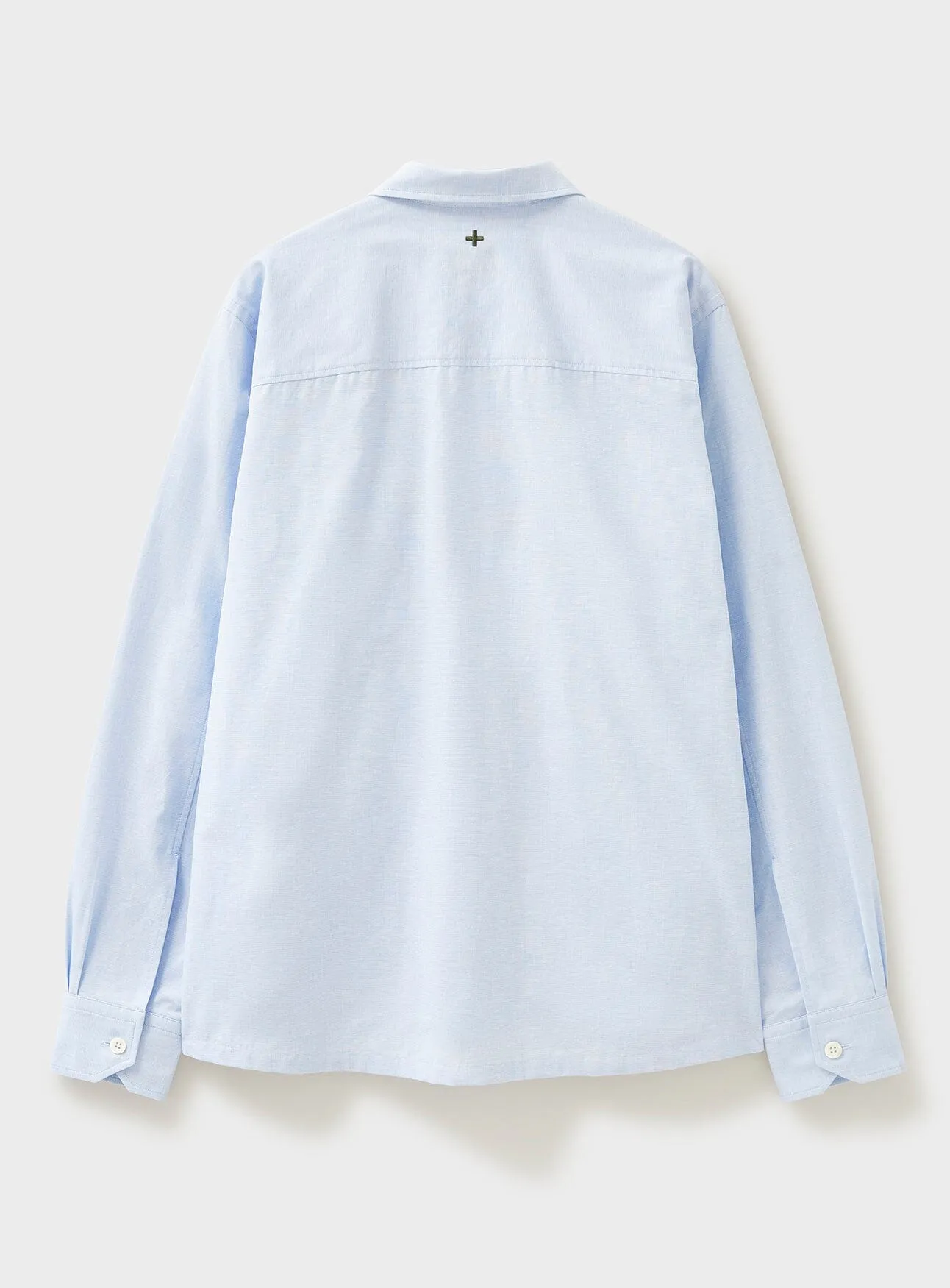 Recycled Italian Sky Fil-a-Fil Overshirt