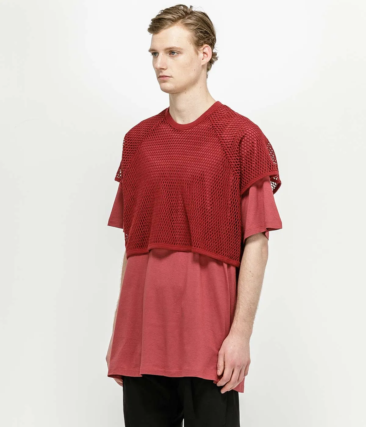 Red Mesh T-Shirt