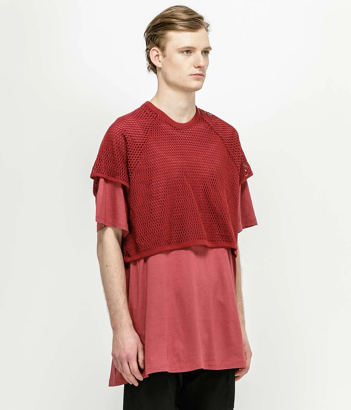 Red Mesh T-Shirt