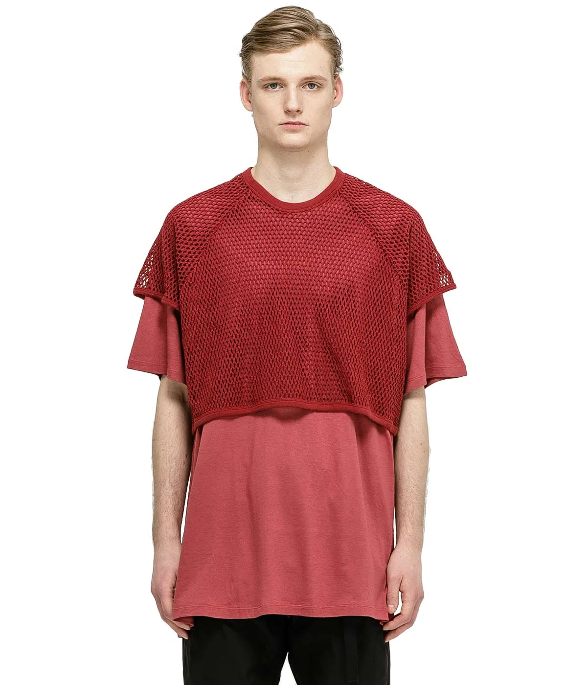 Red Mesh T-Shirt