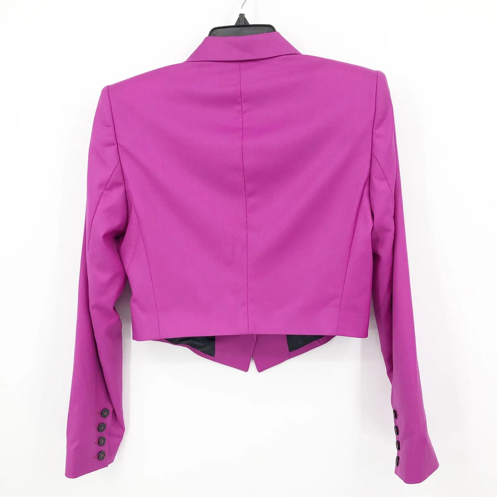 RE/DONE Women 90's Blazer & Trouser Set Small Jacket 2/26 Pants Fuchsia Pink NWT