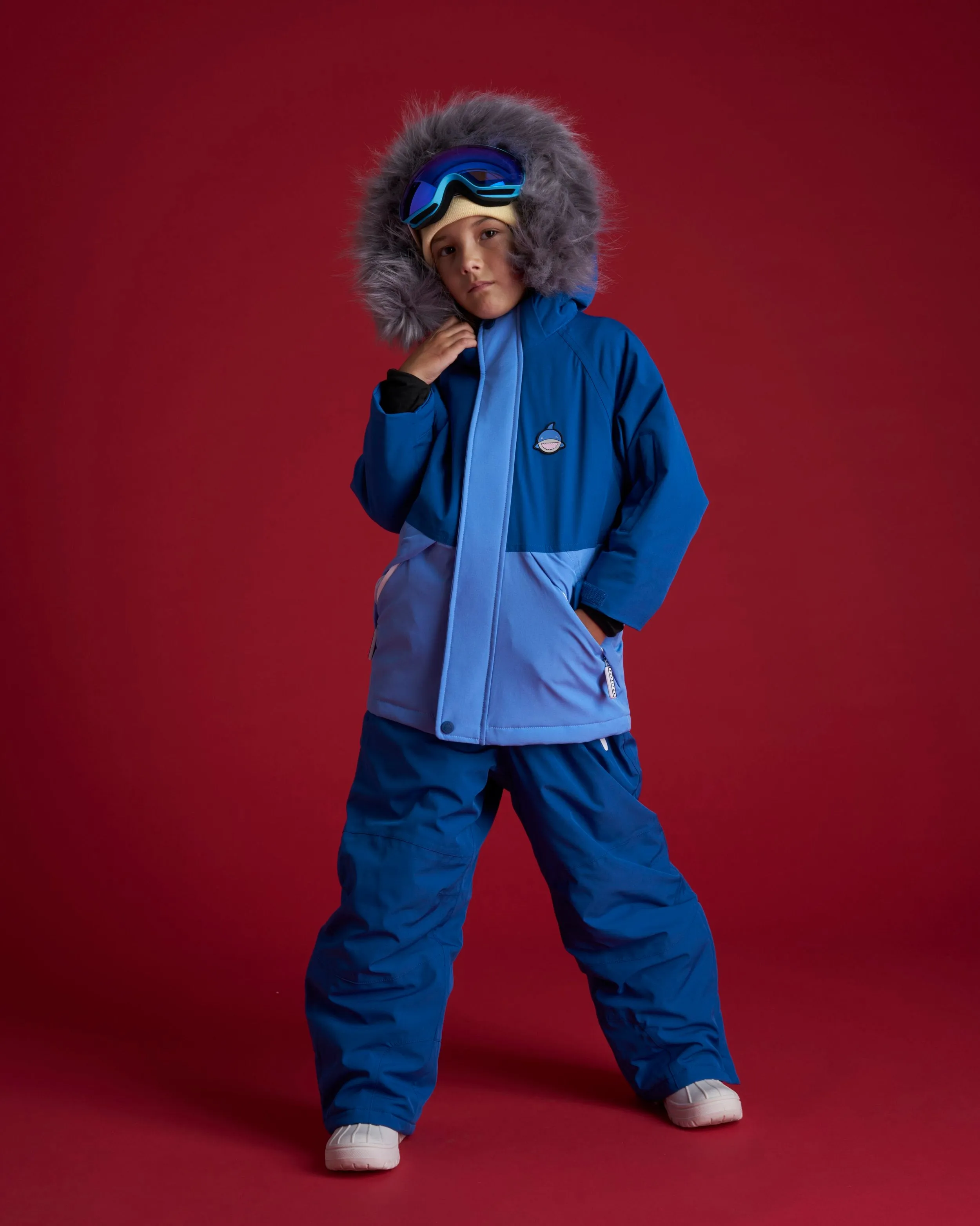 Reef the Shark - Kids Ski Jacket