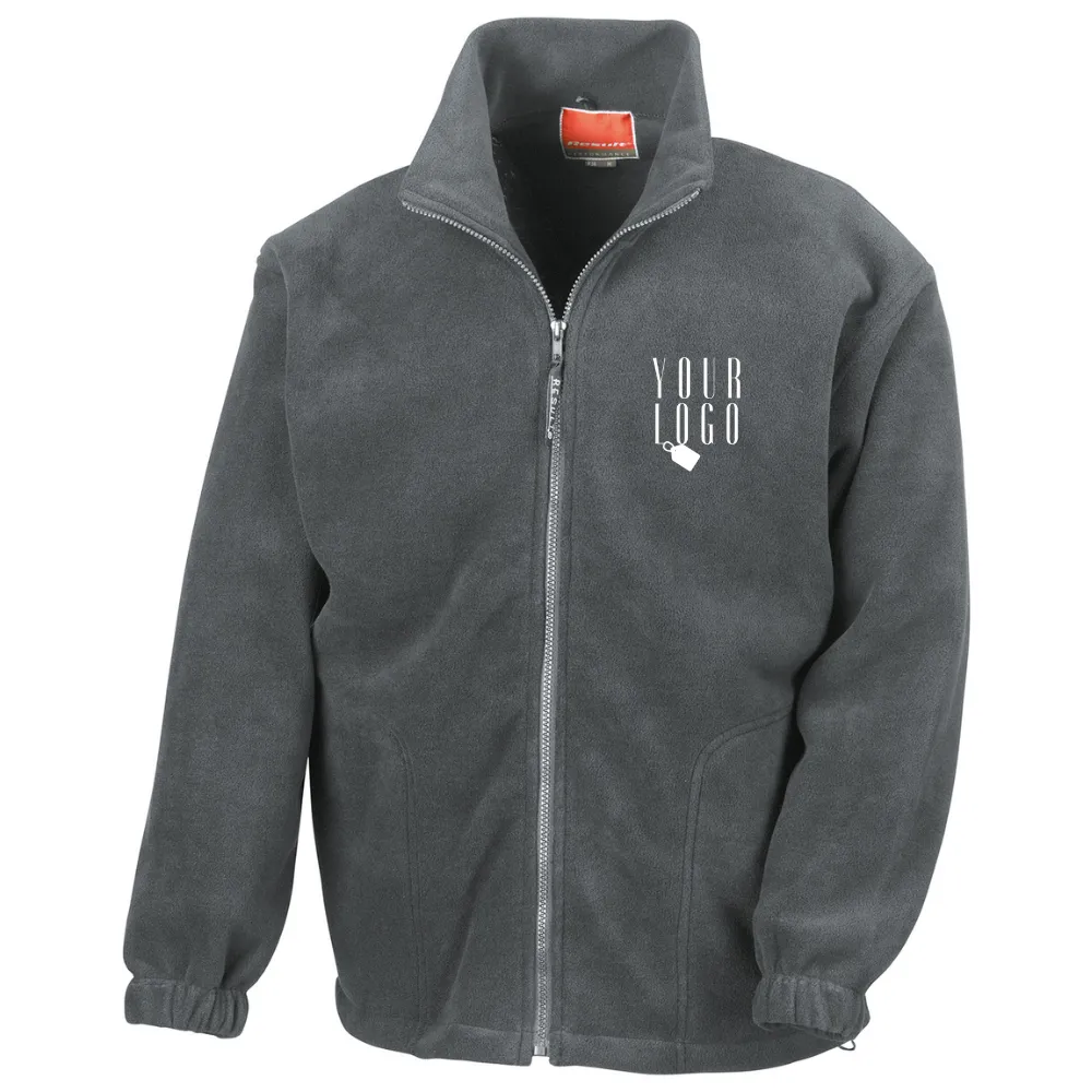 Result Unisex Zip Up Fleece