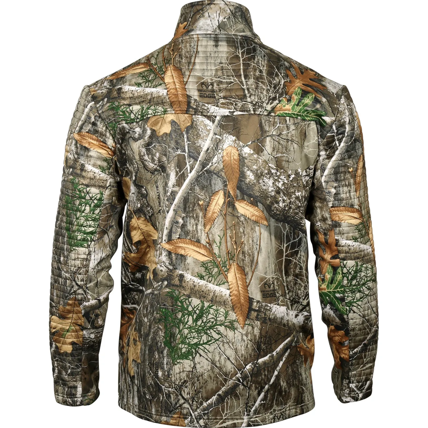 Rocky Mens Outdoor Stratum Realtree Edge Synthetic Softshell Jacket