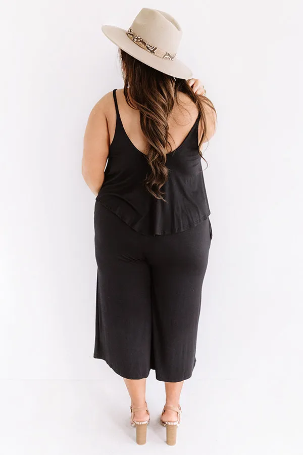 Rooftop Sunset Jumpsuit  Curves