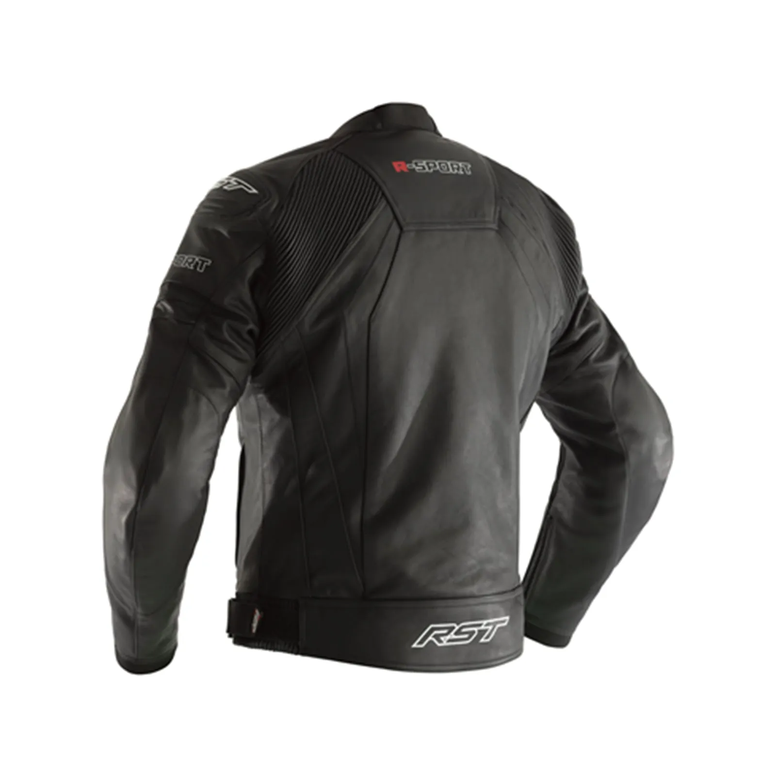 RST R-Sport Mens Leather CE Level 1 Jacket - Black