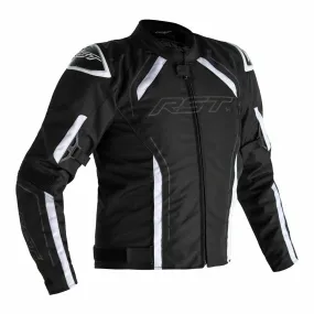 RST S1 Textile Waterproof Motorcycle Jacket - Black, White