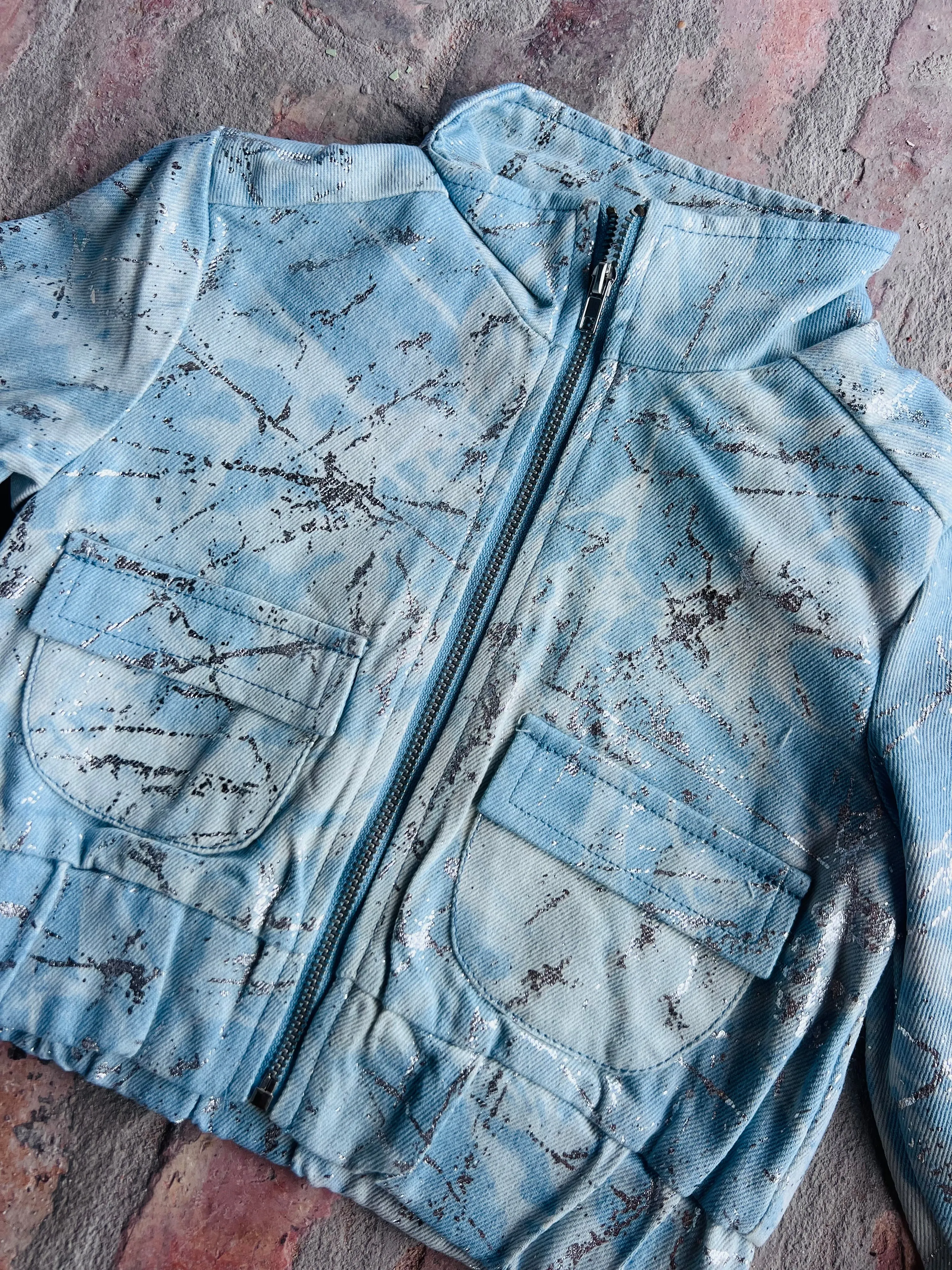 Sequin Star Bomber Jacket