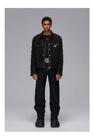 Sequined Quilted Jacket