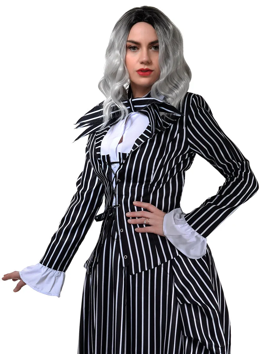 Skeleton Jack Womens Deluxe Christmas Costume