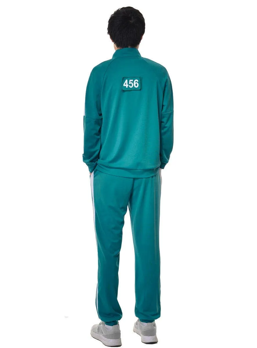 Squid Play 456 or 067 Adults Plus Size Player Tracksuit Costume