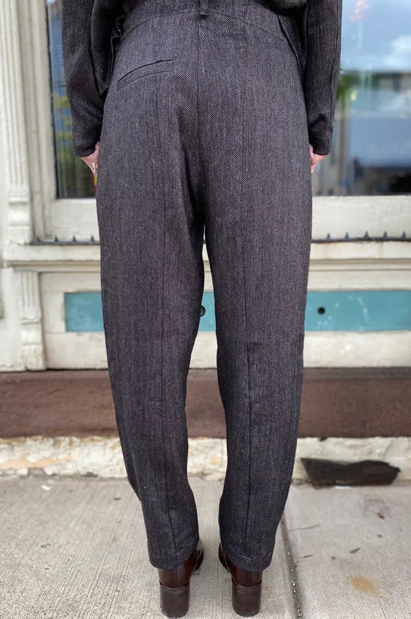 Suit Pants - Brown