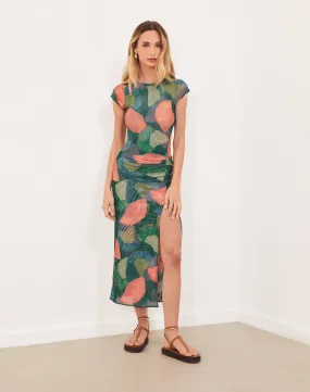 Suzi Midi Dress - Waterlily