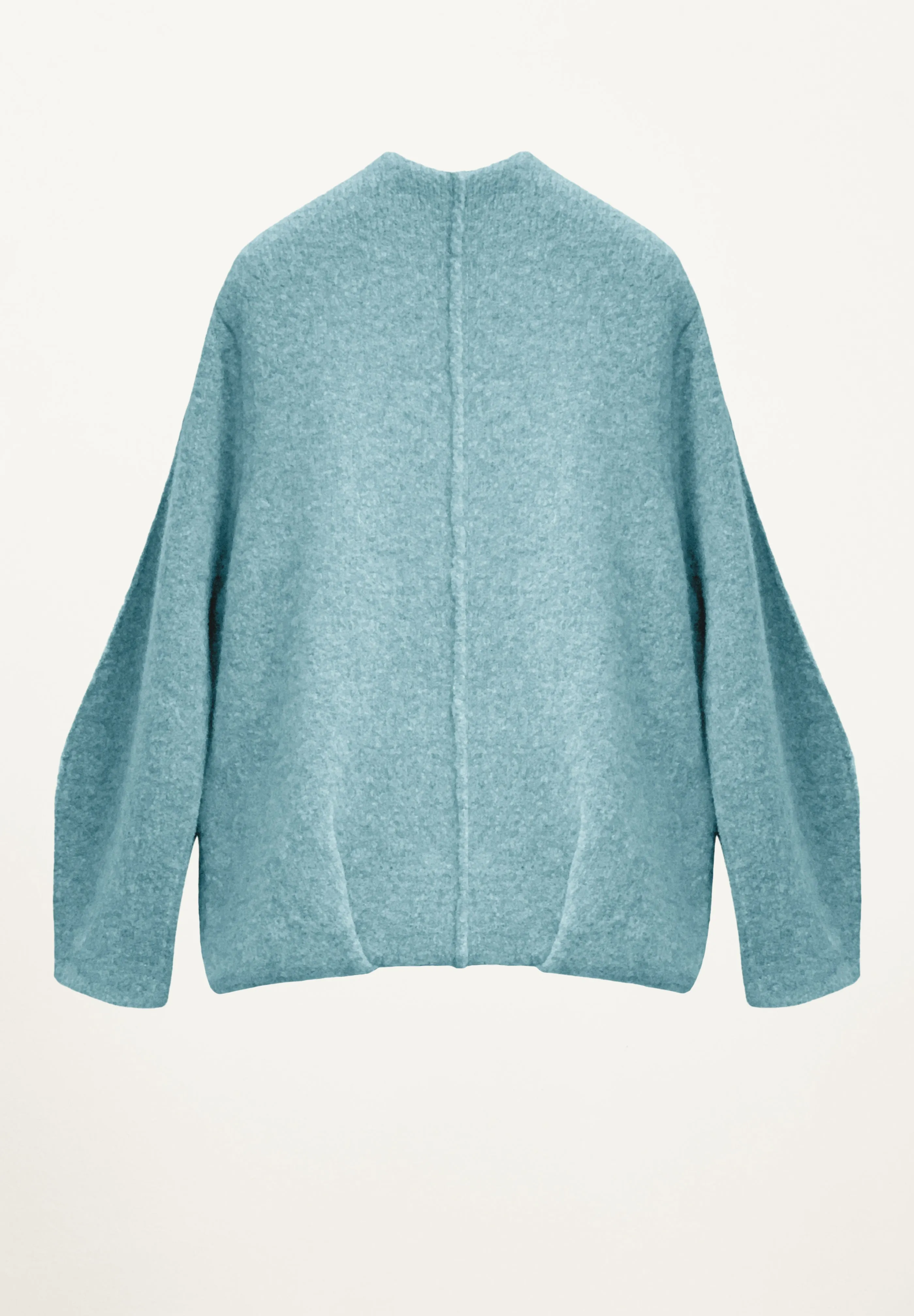 Talisa Knit Bomber in Glacier