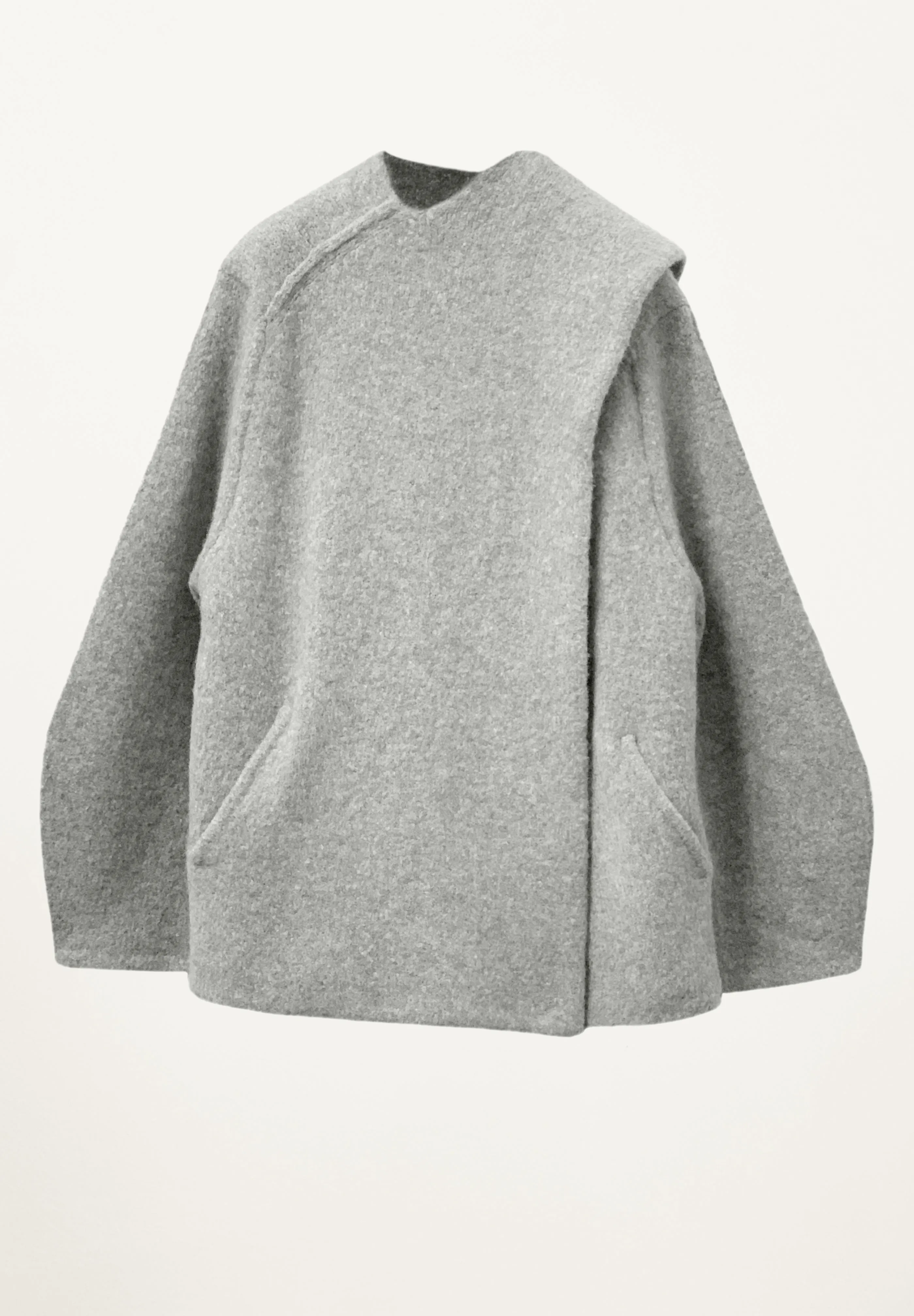 Talisa Knit Bomber in Heather