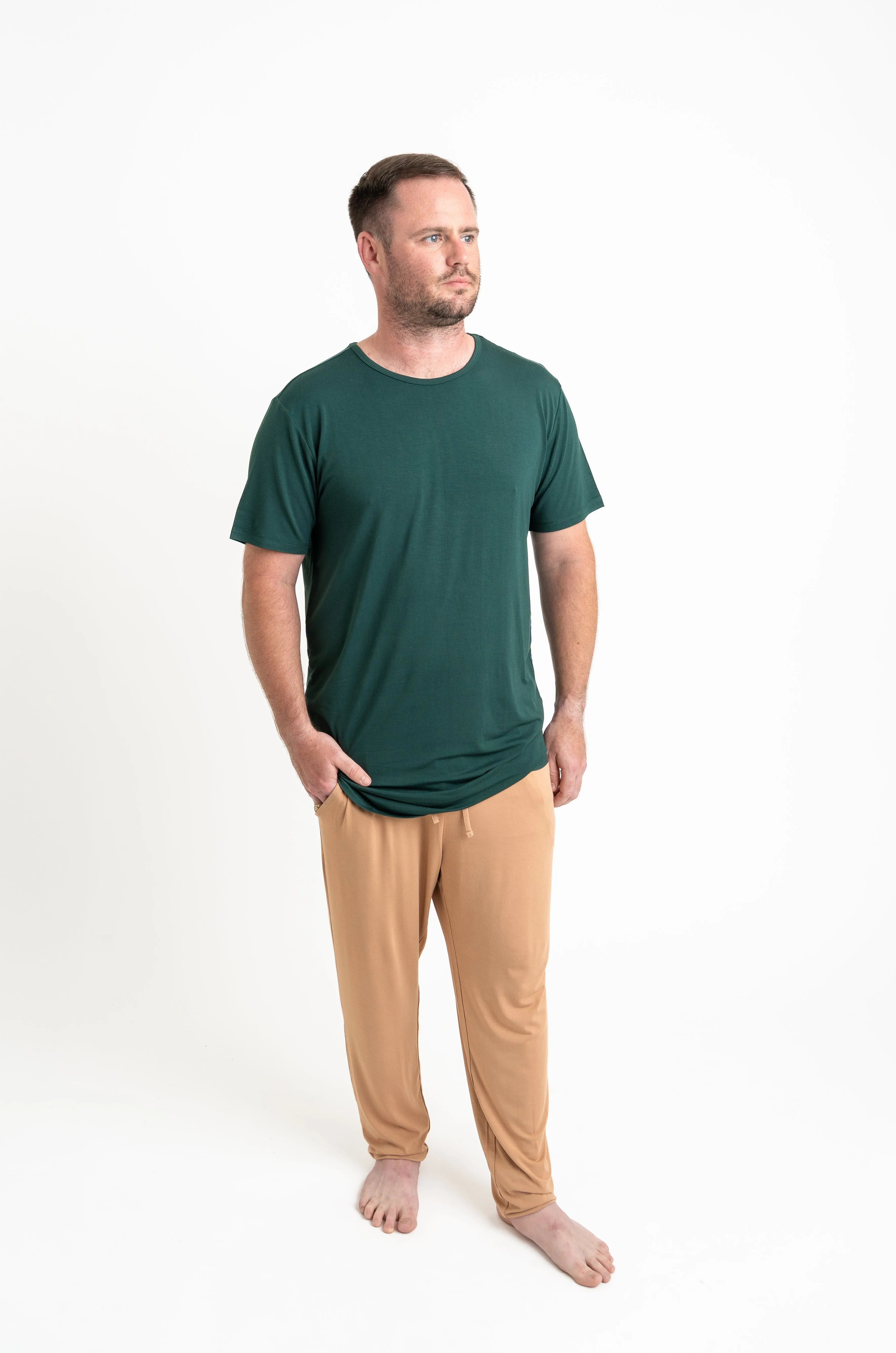 Tan Men's Joggers