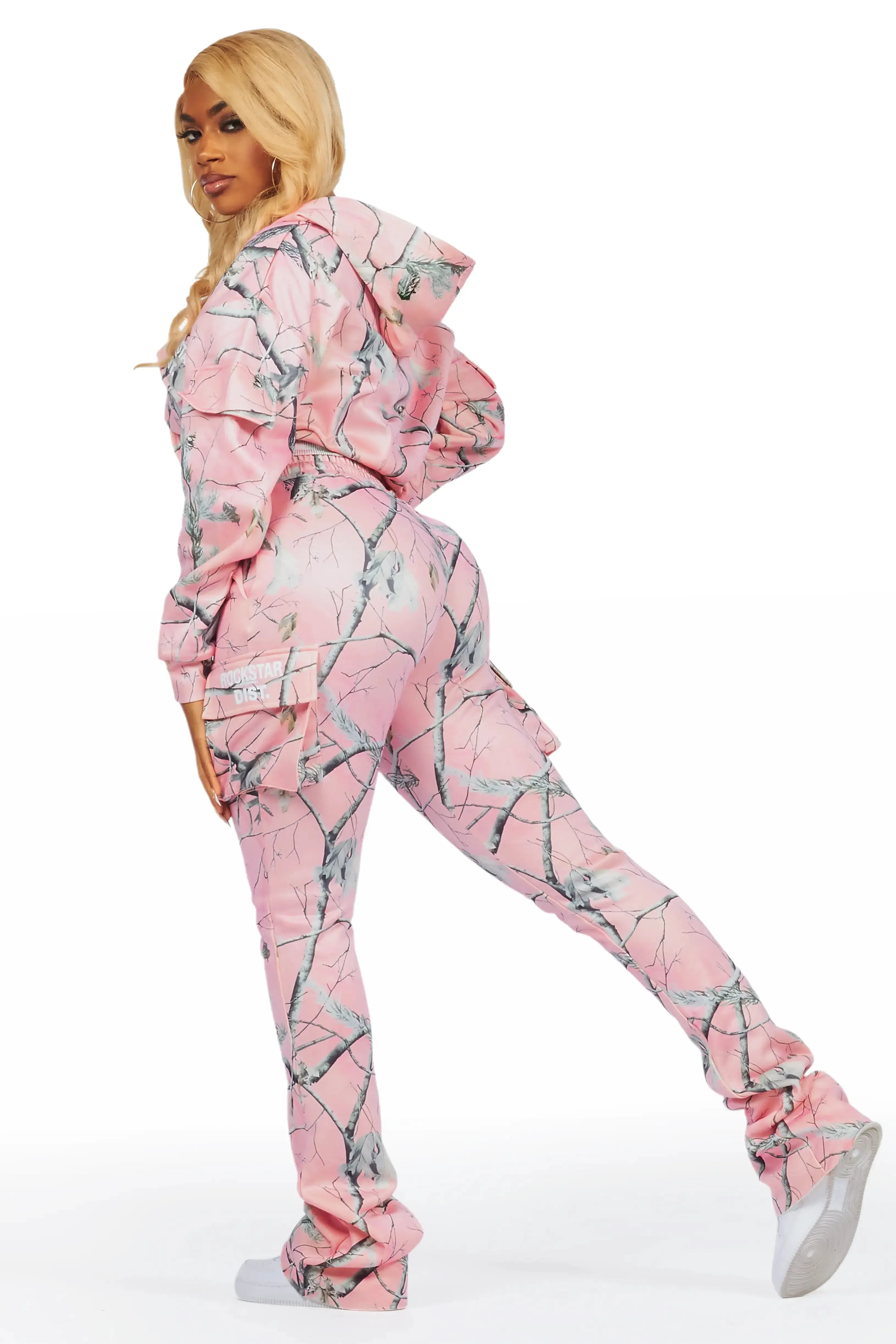 Tehjena Pink Tree Camo Stacked Trackset