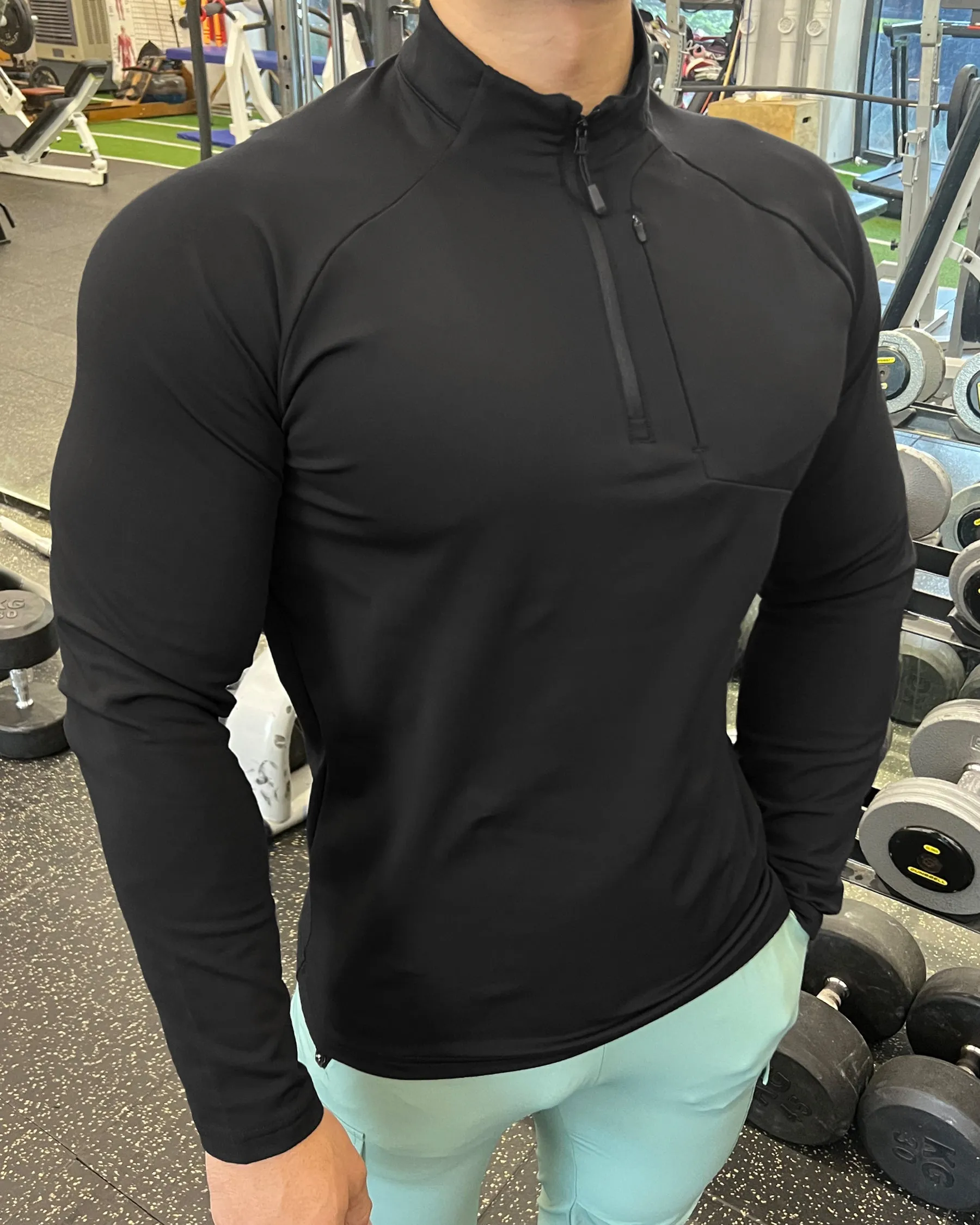 Terrain Trek Long Sleeve Lightweight Fleece Shirt Gym&Outdoor