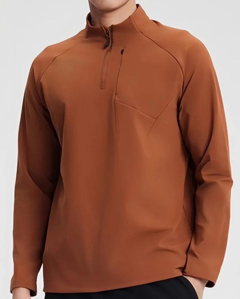 Terrain Trek Long Sleeve Lightweight Fleece Shirt Gym&Outdoor