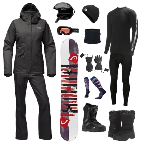 The North Face The Works Package w/ Pants - Women's Snowboard