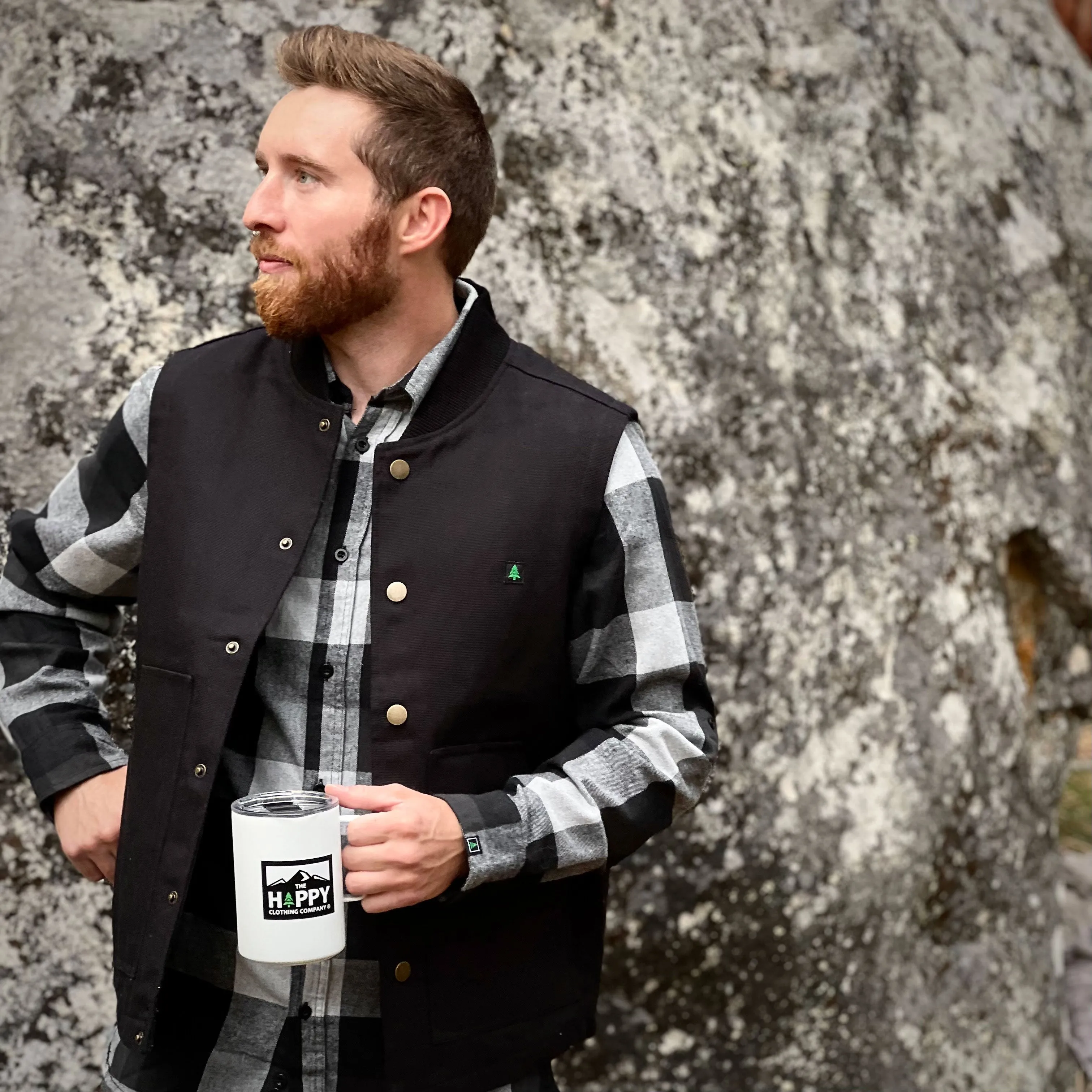 The Pursuer Workwear Vest w/ Mountain-Tree Label