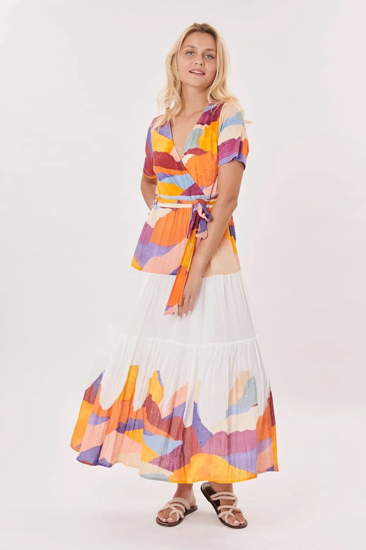 Triceherie Abstract Dress