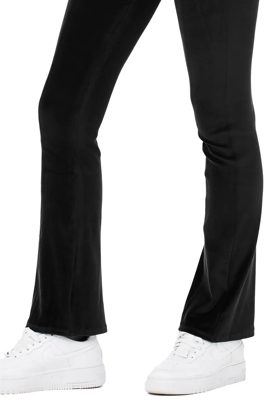 Velour Flare - Black