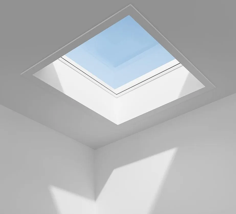 VELUX CFU 200060 1093 Fixed Curved Glass Package 200 x 60 cm (Including CFU Triple Glazed Base & ISU Curved Glass Top Cover)