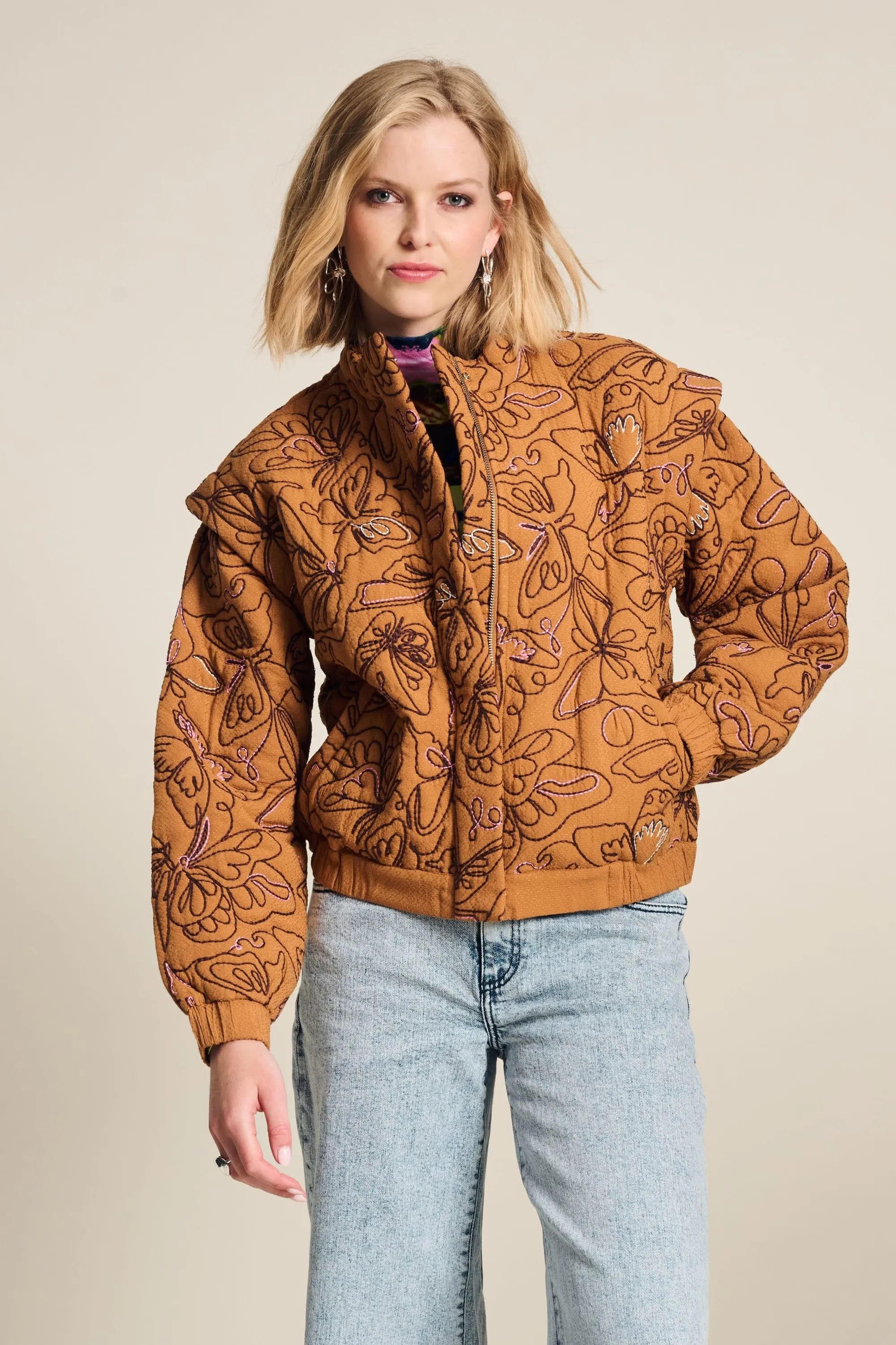 VESTE - Butterfly Sugar Brown