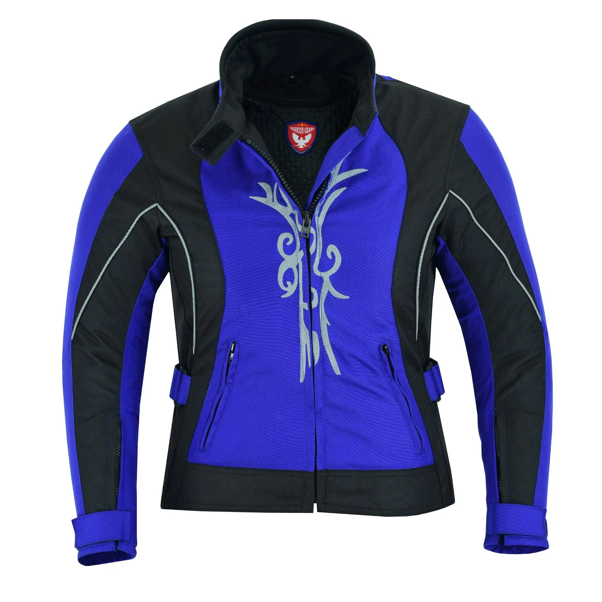 Warrior Gears® Women's Motorcycle Jacket For Women | CE Armored | Rain Waterproof